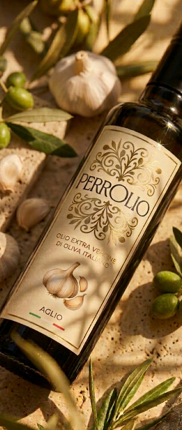 Extra vergine olijfolie Knoflook 250ml